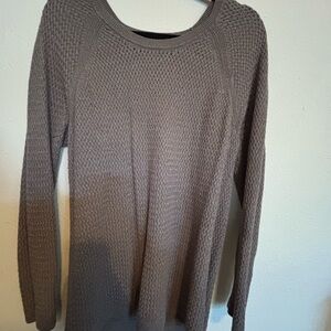 Sonoma Women's Crew Neck Sweater - grey